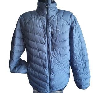 Paradox Grey Quilted Light Puffer Jacket  M